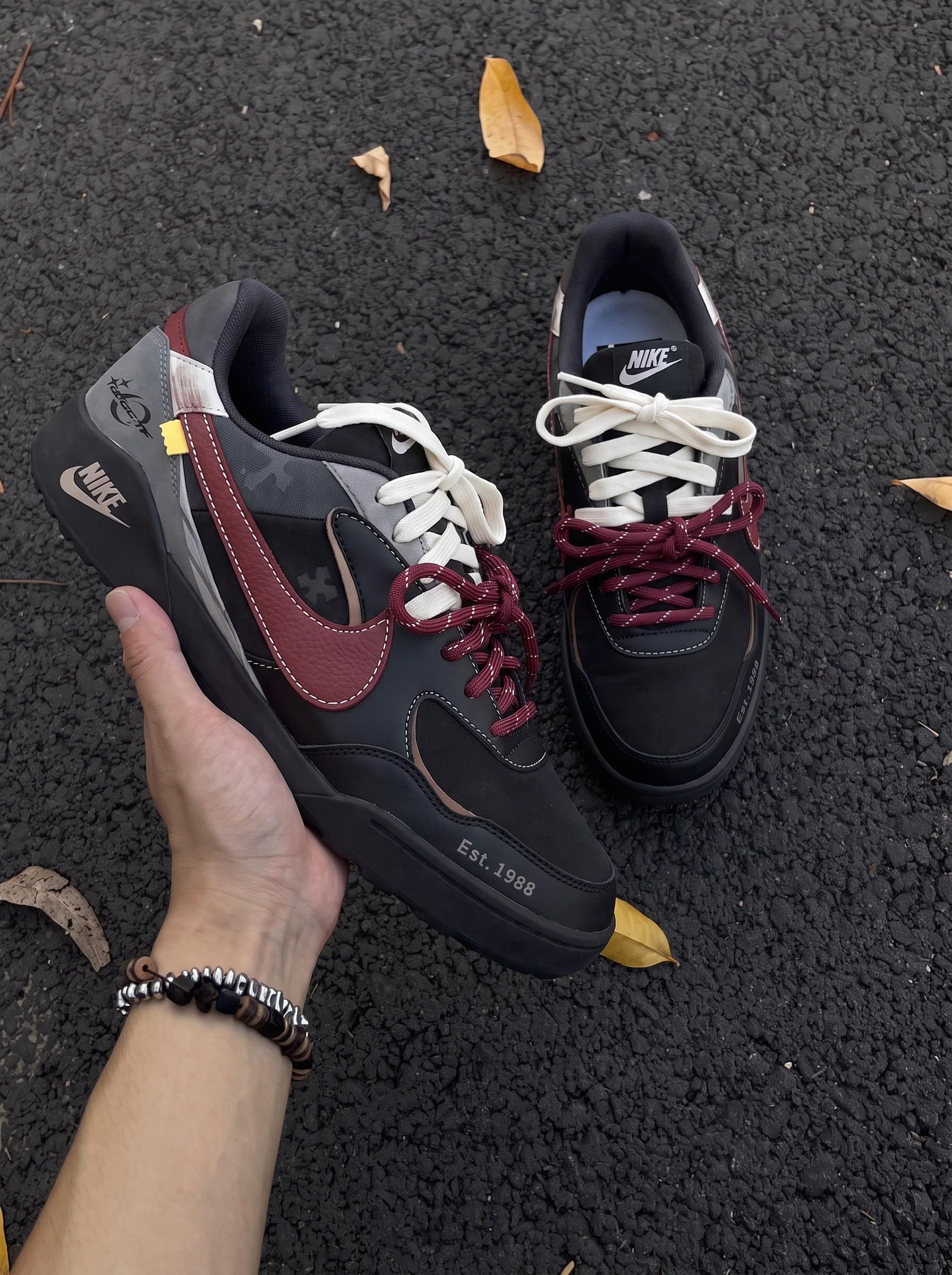 Nike Terra Manta「赤暮」太帅了🖤🍷